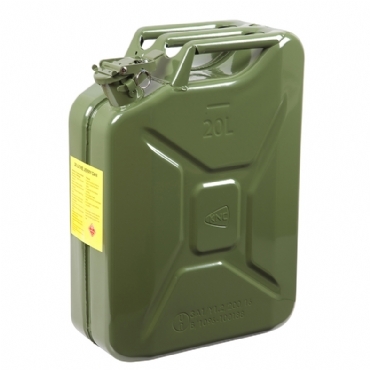 307297179103 KNC - Metal Yakıt Bidonu Yeşil 20Lt - Görsel 1