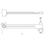 BETA - Kıvılcım Çıkarmayan Varil Anahtarı 964BA - Görsel 2