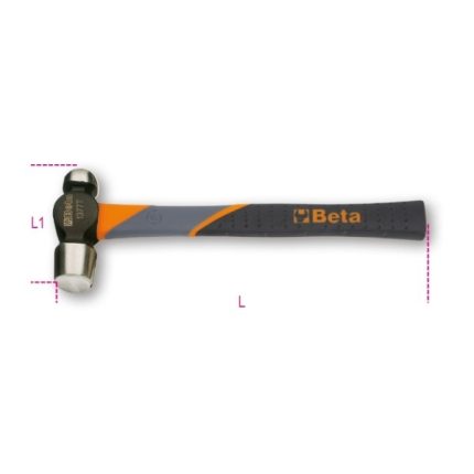 BETA - Fiber Saplı Bombe Başlı Çekiç 1377T 680
