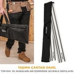 Evolution 004-0001 ST1400 Daire Testereler için Kılavuz Rayı, 2 x 700mm - Görsel 2