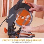 Evolution 046-0003A R210CMS Bileşik Gönye Kesme Makinesi, 210mm - Görsel 15