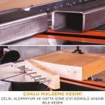 Evolution 048-0003A R210SMS+ Kızaklı Gönye Kesme Makinesi, 210mm - Görsel 9