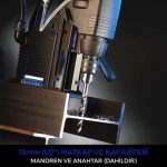 Evolution 095-0004 EVO 42 Manyetik Matkap - Görsel 8