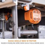 Evolution 119-0013 R255TBL+ Tezgah Testere, 255mm - Görsel 7