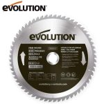 Evolution FW255TCT-60 İnce Ahşap Daire Testere Bıçağı, 2555mm