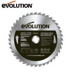 Evolution GW255TCT-40 Ahşap Daire Testere Bıçağı, 255mm