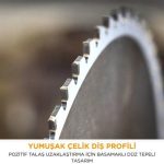 Evolution M255TCT-52MS Yumuşak Çelik Daire Testere Bıçağı, 255mm - Görsel 5