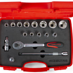 İzeltaş 1113 1/2'' Altı Köşe Lokma Anahtar Takımı 17 Parça - 1113002017