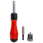 İzeltaş Cırcırlı Manyetik Bits Tutucu Tornavida Seti 8 Parça - 13000005429