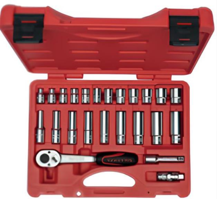 İzeltaş 3/8'' Altı Köşe Lokma Anahtar Seti 24 Parça - 14000005134