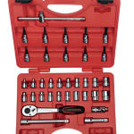 İzeltaş 3/8'' Altı Köşe Lokma Anahtar Ve Lokmalı Allen Set 35 Parça - 14000005135