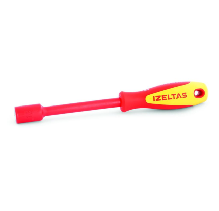 Izeltaş 4773190080 1000V Süngüsü Izoleli Lokma Uçlu Tornavida 8mm - 4773190080