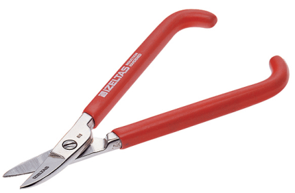 İzeltaş 6801 Kuyumcu Makası Eğri 180 mm - 6801270180