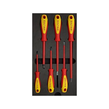 İzeltaş 6lı Elektrikçi Tornavida Seti 1000V - 4140009106