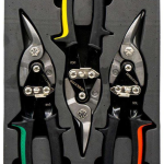 İzeltaş Alüminyum ve Sac Kesme Makası Takımı 3 Parçalı - 6208000240