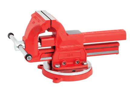 İzeltaş Dövme Çelik Mengene 175mm (Döner Tabla Dahil) - 7400000175
