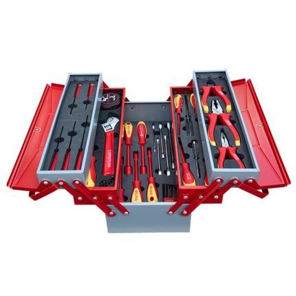 İzeltaş Elektrikçi Takım Çantası 5 Gözlü (45 Parça) - 8420005046