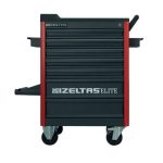 İzeltaş Elite Seri Takım Dolabı 7 Çekmece Kırmızı-Siyah Boş - 13000005563