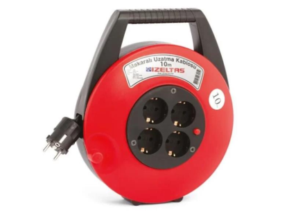 İzeltaş Makaralı Uzatma Kablosu 10M (3x1.5MM) - 741050010