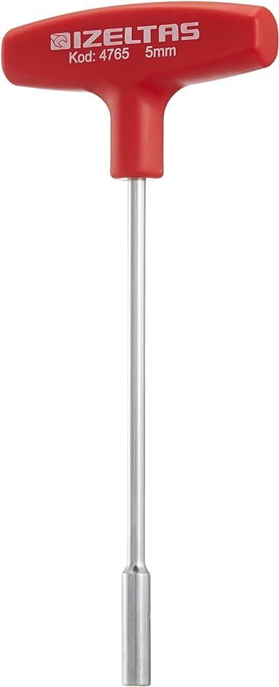 İzeltaş T Tipi Lokma Uçlu Tornavida 5MM (4765190050) - 4765190050