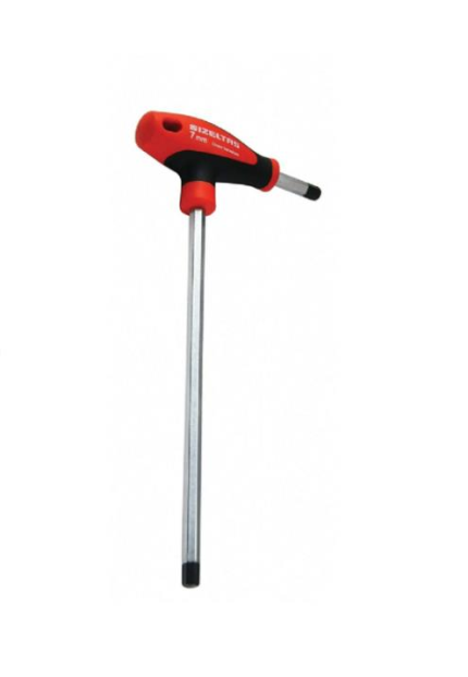 İzeltaş T Tipi Yuvarlak Başlı Allen Anahtarı 2.5 MM (4921220025) - 4921220025