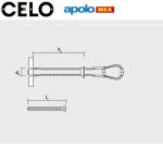 MEA BT M8 Alçıpan ve İnce Duvar Dübeli (ØM8, 20 adet) - Görsel 2