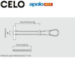 MEA BT M8 Alçıpan ve İnce Duvar Dübeli (ØM8, 20 adet) - Görsel 3