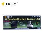 TROY 21512 Kombine Anahtar Takımı (12 Parça, 6-22mm) - Görsel 2