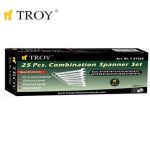 TROY 21525 Kombine Anahtar Takımı (25 Parça, 6-32mm) - Görsel 5