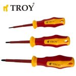 TROY 22311 VDE İzoleli Tornavida Seti, 8 Parça - Görsel 2