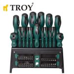 TROY 22350 Tornavida Bits Uç Seti, 50 Parça - Görsel 2