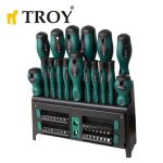 TROY 22350 Tornavida Bits Uç Seti, 50 Parça - Görsel 6