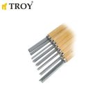 TROY 25008 Ahşap Torna Bıçak Seti, 8 Parça - Görsel 2