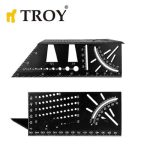TROY 25901 Alüminyum Kırlangıç Geçme İşaretleme Gönyesi, 215mm - Görsel 4
