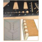 TROY 25901 Alüminyum Kırlangıç Geçme İşaretleme Gönyesi, 215mm - Görsel 11