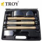 TROY 27299 Kaporta ve Tampon Düzeltme Alet Seti, 7 Parça - Görsel 3
