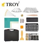 TROY 90018 Deri İşleme Alet Seti, 273 Parça - Görsel 5