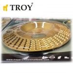 TROY 25076 Avuç Taşlama için Ahşap Aşındırıcı Törpü Diski, Trapezoidal, 125mm - Görsel 3