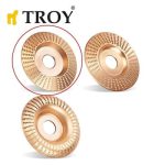 TROY 25076 Avuç Taşlama için Ahşap Aşındırıcı Törpü Diski, Trapezoidal, 125mm - Görsel 5