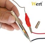 WERT 2605 Oto Elektrik Kontrol Kalemi, Metal Gövdeli, 6-24V - Görsel 4