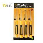 WERT 2690 Delici Biz İğnesi ve Kanca Seti, 4 Parça - Görsel 3