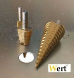 WERT 3500 Kademeli Sac Delme Seti (3 Parça) - Görsel 4