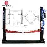 World Force - Hidrolik Lift İki Sütunlu 4 Ton 380/220V Tam Otomatik - Görsel 2