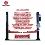 World Force - Hidrolik Lift İki Sütunlu 4 Ton 380/220V Tam Otomatik