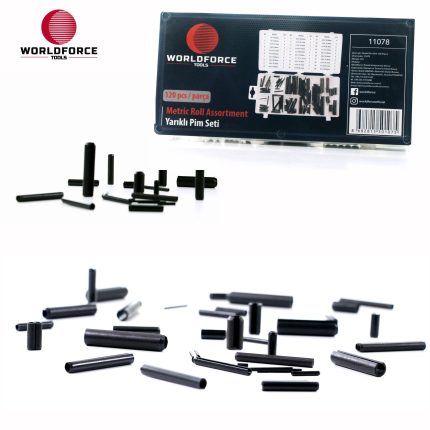 World Force - Yarıklı Pim Seti 120 Parça