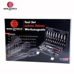 World Force - Lokma Takımı 60 Parça S-Ultra 1/4'' Uzatmalı Cırcır - Görsel 2