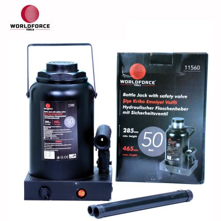 World Force - Hidrolik Şişe Kriko 50 Ton 285-465mm