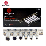 World Force - Lokma Seti Uzun 6 Parça 1/4'' 6 Köşe (4,5,6,8,9,10mm)