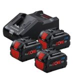 Bosch 3 x Procore 18V 8.0AH + Gal 18V-160 Profesyonel (Starter Başlangıç Kit)