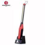 World Force - Şarjlı El Lambası COB Ledli İnce, Katlanır, Kısma Özellikli, Sehpalı 3.7V 2600mAh - Görsel 2